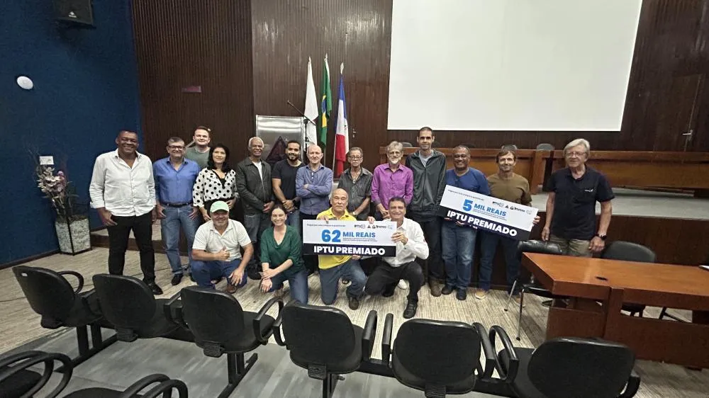 IPTU Premiado 2026: Prefeitura realiza pagamento aos ganhadores sorteados