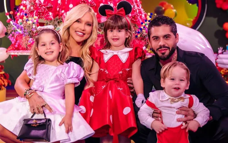 Virginia e Zé Felipe reacendem rumores de reconciliação após “serenata” em festa da filha